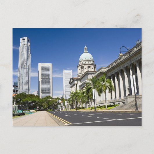 Zentralbezirk Singapur Postkarte (Vorderseite)