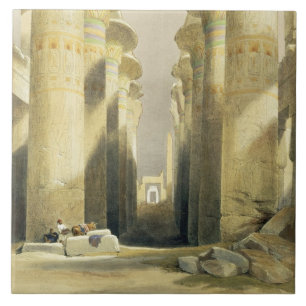 Zentrale Allee des großen Halls der Spalten, Karn Fliese