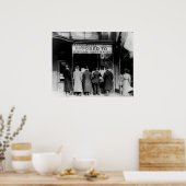 Zentrale Anti-Suffrage Poster (Küche)