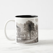 Zentrale der Übereinstimmung, von 'historischem Zweifarbige Tasse (Links)