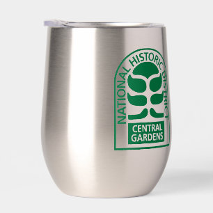 Zentrale Gartenanlage Wine Tumbler