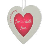 Zentrale Lage mit Liebe Herzluft Freshener Autolufterfrischer (Links)