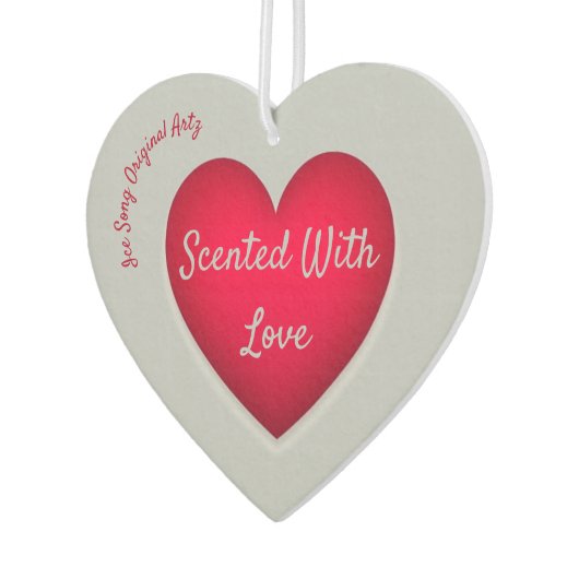 Zentrale Lage mit Liebe Herzluft Freshener Autolufterfrischer (Links)