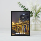 zentrale Nyc Postkarte (Stehend Vorderseite)