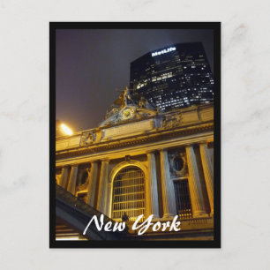 zentrale Nyc Postkarte