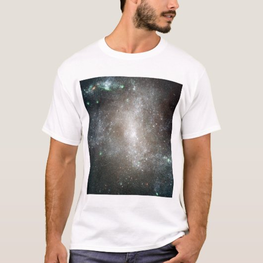 Zentrale Region der Spiralgalaxie T-Shirt (Vorderseite)