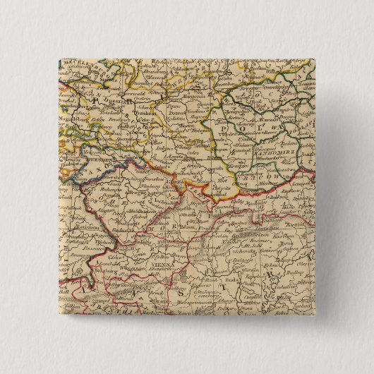 Zentrale Staaten Europa Button (Vorderseite)