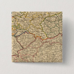 Zentrale Staaten Europa Button