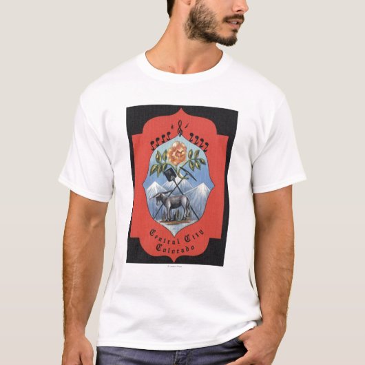 Zentrale Stadt, Colorado - offizielle T-Shirt (Vorderseite)
