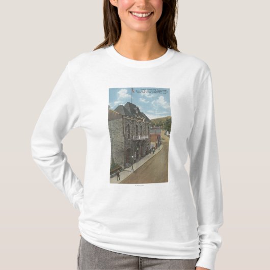 Zentrale Stadt, Colorado - Stadt-Opernhaus T-Shirt (Vorderseite)