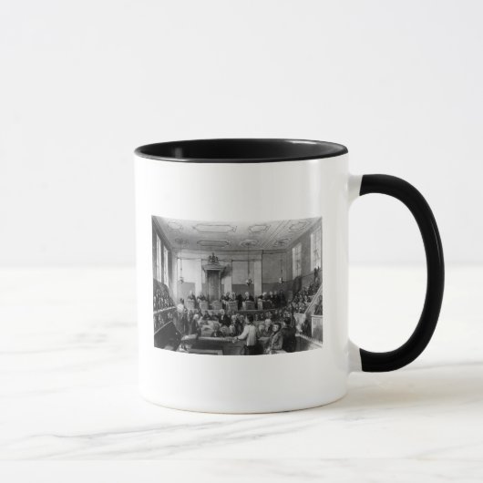 Zentrale Strafkammer, der alte Bailey Tasse (Rechts)