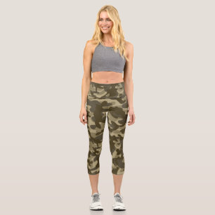 Zentrale Tarnung  Capri Leggings