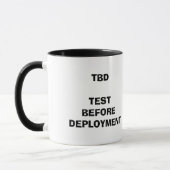 Zentrale Technik-Prüfungs-Tasse Tasse (Links)