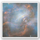 Zentraler Neutronenstern im Krabbennebel. Aufkleber (Vorderseite)