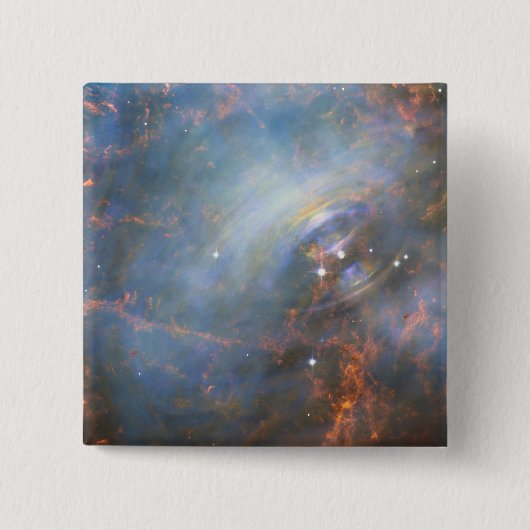 Zentraler Neutronenstern im Krabbennebel. Button (Vorderseite)