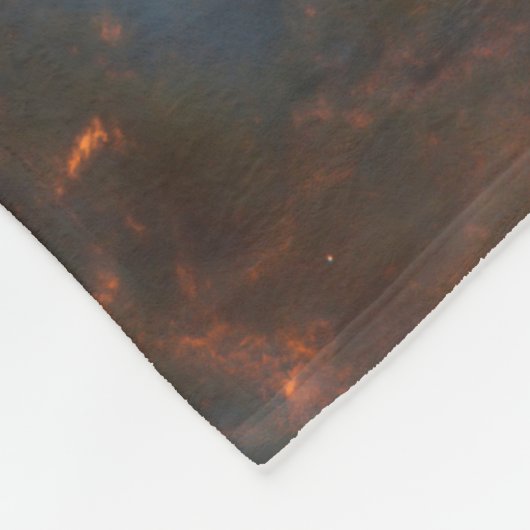 Zentraler Neutronenstern im Krabbennebel. Fleecedecke (Ecke)