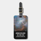 Zentraler Neutronenstern im Krabbennebel. Gepäckanhänger (Vorderseite vertikal)