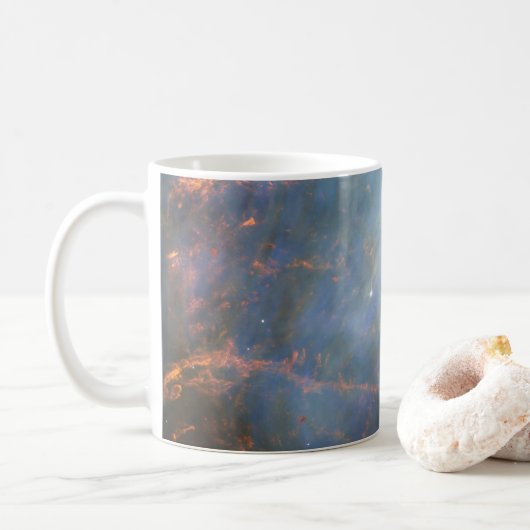 Zentraler Neutronenstern im Krabbennebel. Kaffeetasse (Mit Donut)