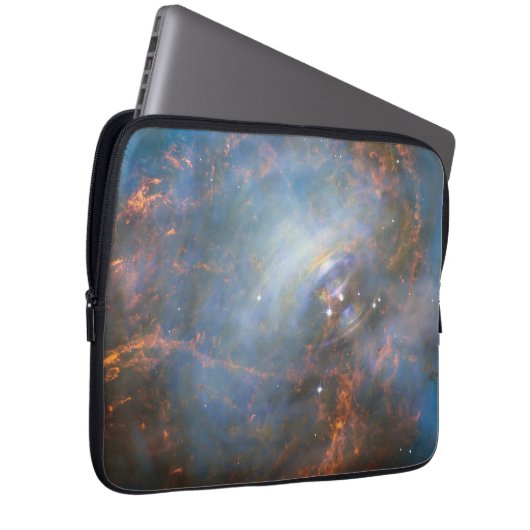 Zentraler Neutronenstern im Krabbennebel. Laptopschutzhülle (Vorne Rechts)