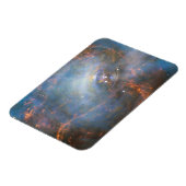 Zentraler Neutronenstern im Krabbennebel. Magnet (Linke Seite)