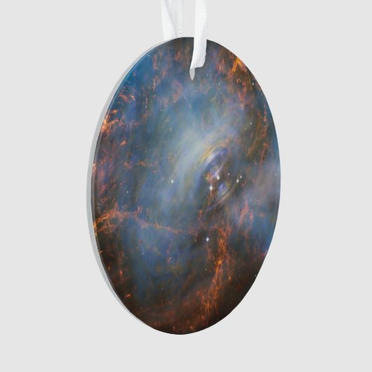 Zentraler Neutronenstern im Krabbennebel. Ornament (Vorderseite)