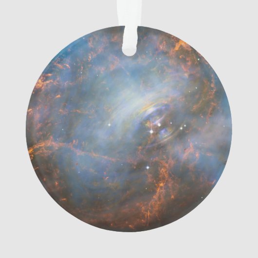 Zentraler Neutronenstern im Krabbennebel. Ornament (Rückseite)