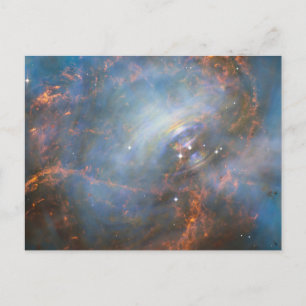 Zentraler Neutronenstern im Krabbennebel. Postkarte