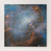 Zentraler Neutronenstern im Krabbennebel. Puzzle (Vertikal)