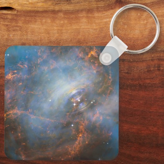 Zentraler Neutronenstern im Krabbennebel. Schlüsselanhänger (Rückseite)