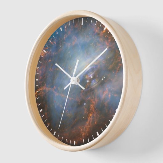 Zentraler Neutronenstern im Krabbennebel. Uhr (Winkel)