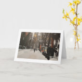 ZENTRALER PARKPLATZ IM SCHNEE KARTE (Gelbe Blume)