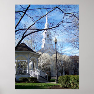 Zentraler Platz, Keene, NH 1 Poster