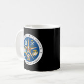 Zentraler Sicherheitsdienst CSS NSA Intelligence V Kaffeetasse (Vorderseite Links)