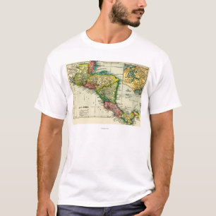 Zentrales AmericaPanoramic MapCentral Amerika T-Shirt
