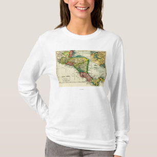 Zentrales AmericaPanoramic MapCentral Amerika T-Shirt
