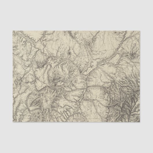 Zentrales NordNew Mexiko Seidenpapier (Vorderseite)