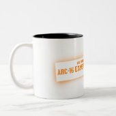 Zentrales Nordpositronics Zweifarbige Tasse (Links)