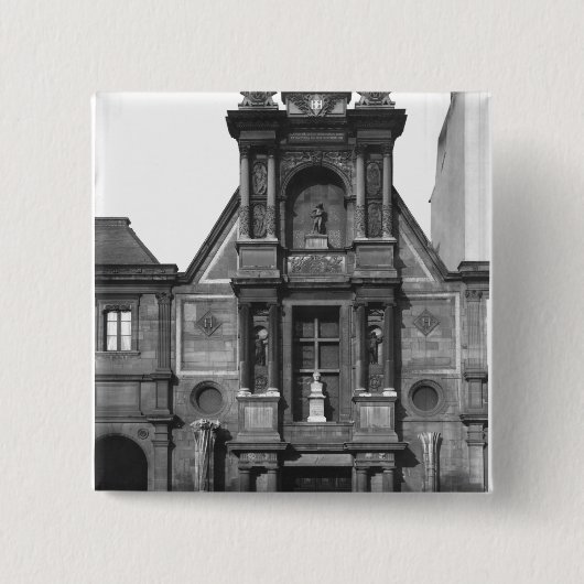 Zentrales Teil des Hauptfa�ade Button (Vorderseite)