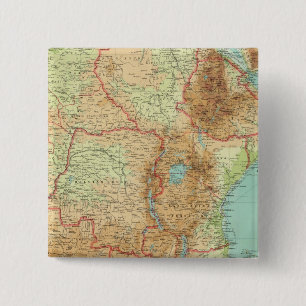 Zentrales und südliches Afrika mit Schifffahrtsro Button