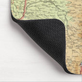 Zentrales und südliches Afrika mit Schifffahrtsrou Mousepad (Ecke)