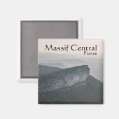 Zentralfrankreich Magnet (Vorderseite/Rückseite)