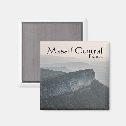 Zentralfrankreich Magnet (Vorderseite/Rückseite)