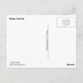 Zentralfriedhof Collage 2 Postkarte (Rückseite)