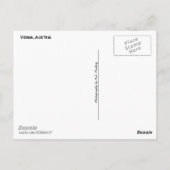 Zentralfriedhof Collage Postkarte (Rückseite)