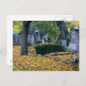 Zentralfriedhof Postkarte (Vorne/Hinten)