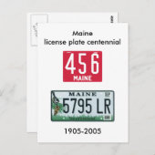 Zentraljahr Postkarte (Vorne/Hinten)