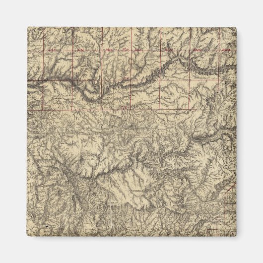 Zentralkalifornien Magnet (Vorne)