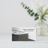 Zentralklimagerät im Freien Visitenkarte (Stehend Vorderseite)