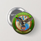 Zentralkommando der Staaten Button (Vorne & Hinten)