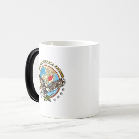 Zentralkommando der USA - OEF-A Verwandlungstasse (Vorderseite Links)